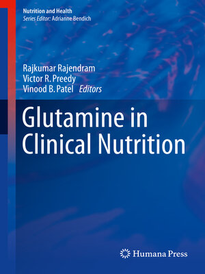 cover image of Glutamine in Clinical Nutrition